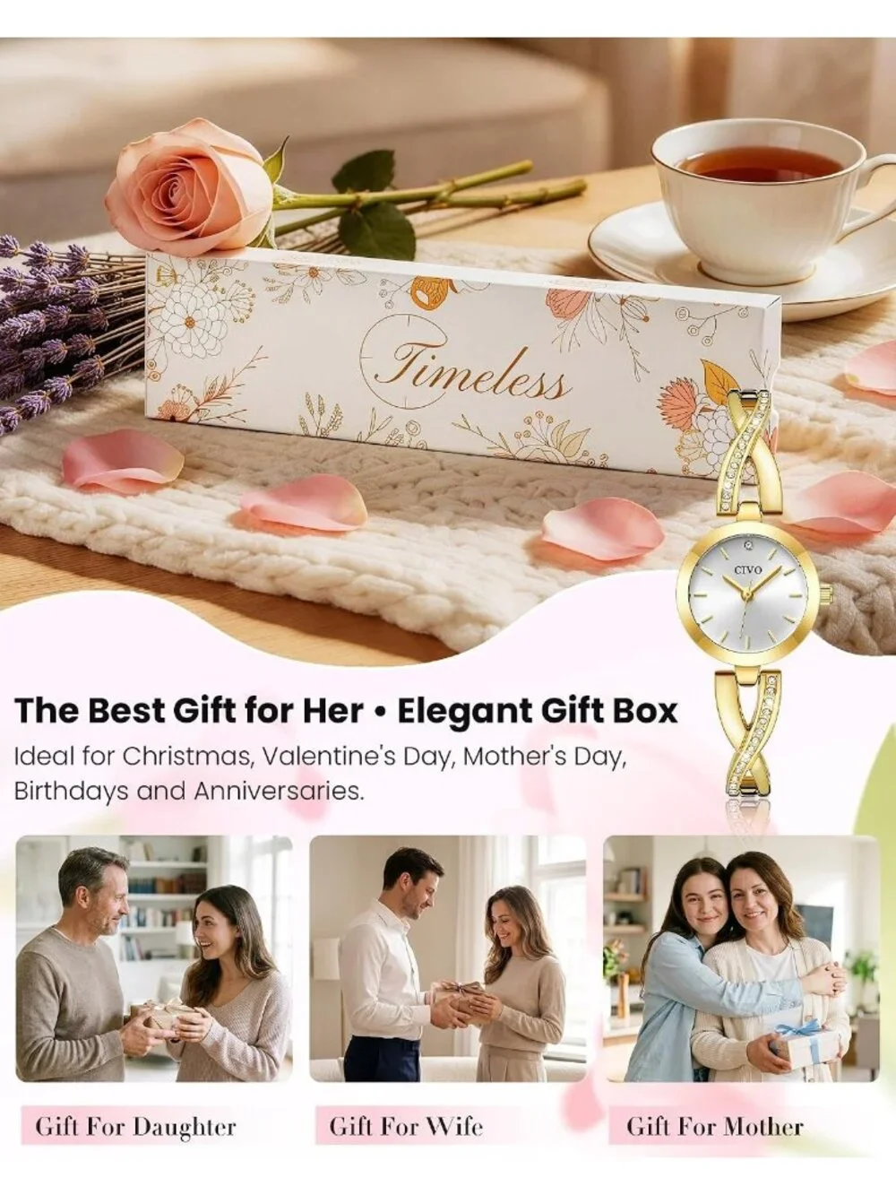 N/A elegant gold